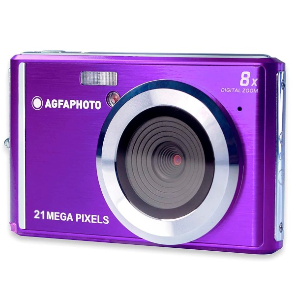 Agfaphoto dc5200 violet / cámara compacta digital